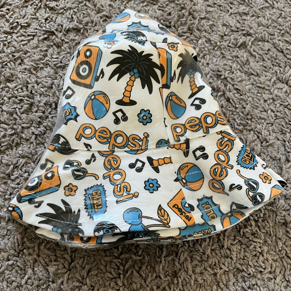 NEW - sealed Packaging. Pepsi Bucket Hat